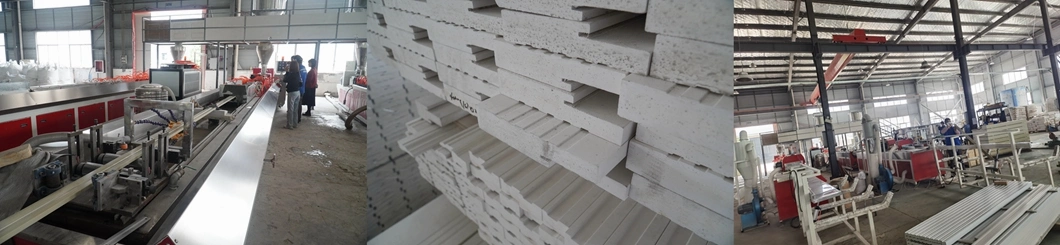 PVC Composite Brick Moulding Exterior WPC Brickmould/Astragal/T-Bar/Casing/Mull Post for Windows and Doors Frame Door Jamb